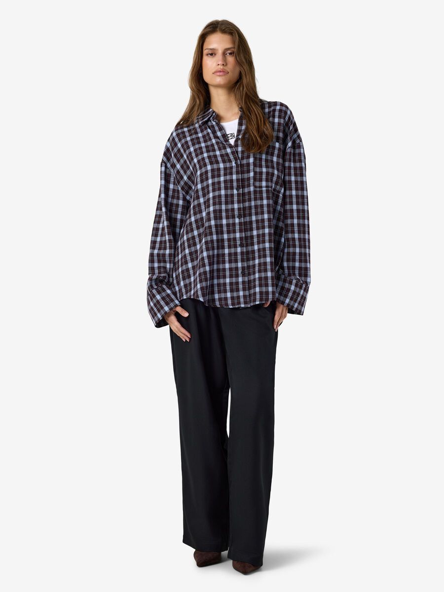 Carousel image - NMZOE CHECKED SHIRT, Fig | 4