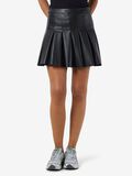 Product image thumbnail - KRÓTKI POWLEKANY SPÓDNICA, Black | 1
