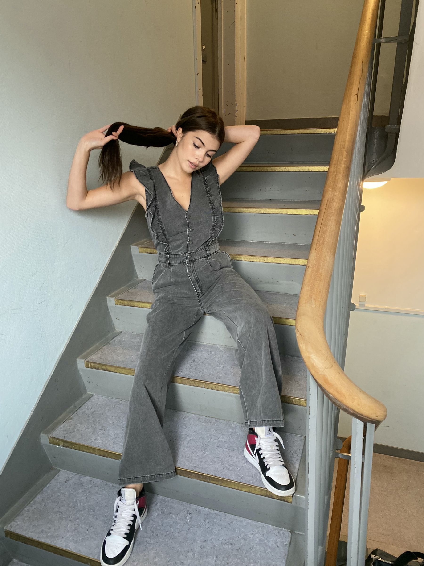 Noisy may denim jumpsuit Clearance