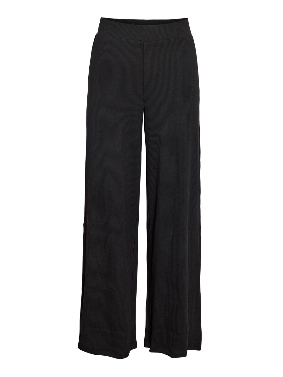 Carousel image - NMPASA  WIDE-LEG TROUSERS, Black | 2