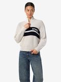 Product image thumbnail - STEHKRAGEN HALF-ZIP PULLOVER, Cloud Dancer | 6