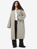 Product image thumbnail - STATEMENT LONG COAT, Silver Lining | 6