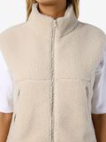 Product image thumbnail - NMMASEY - PELUCHE GILET SANS MANCHES, Silver Lining | 5