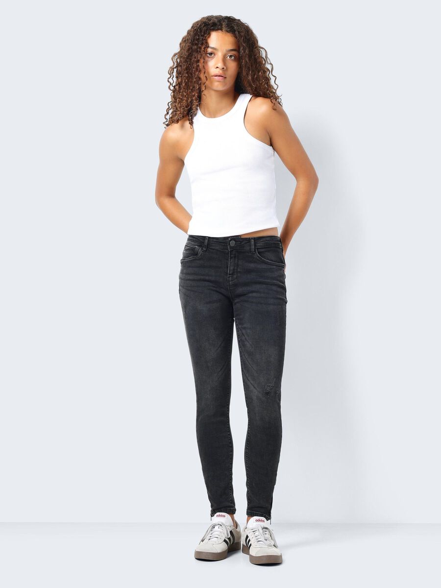 NMKIMMY CROPPED SKINNY FIT JEANS