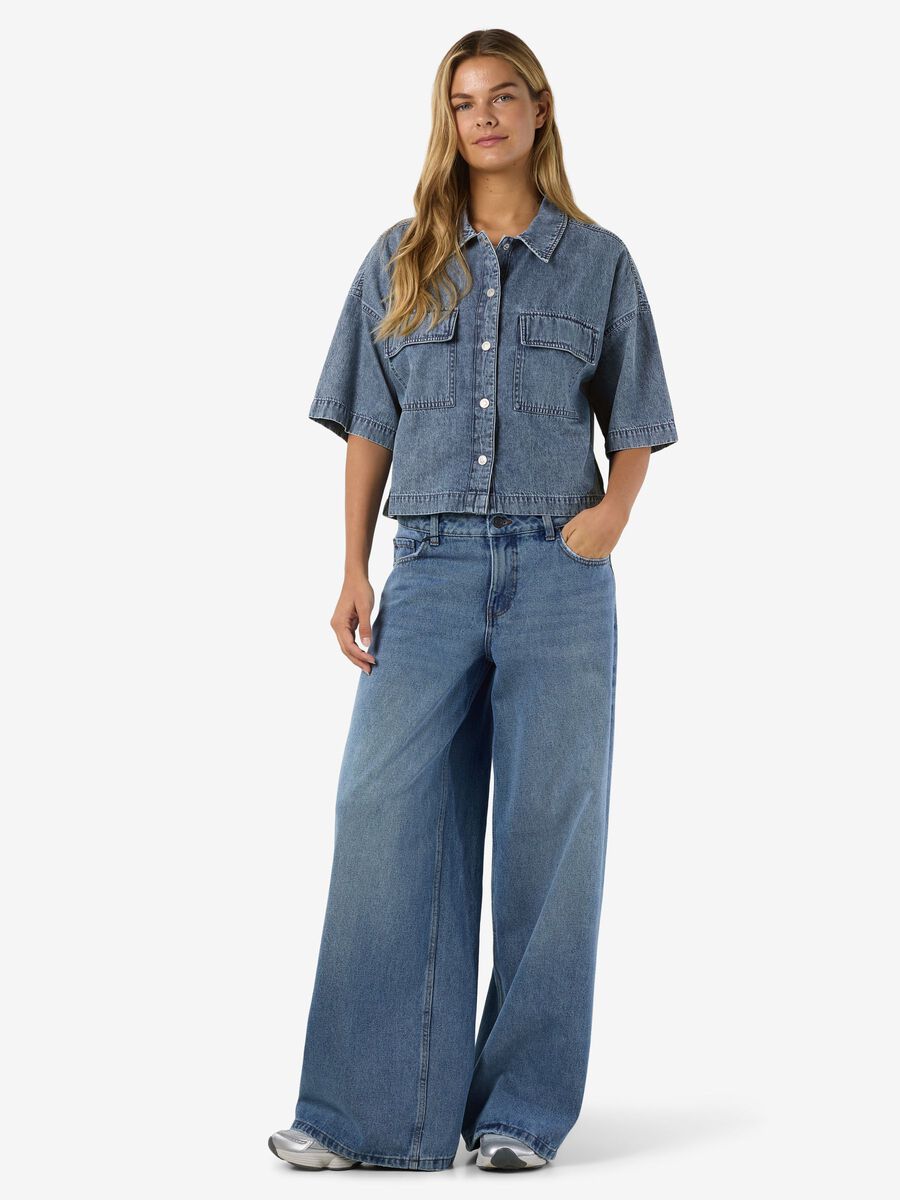 Carousel image - NMENZA JEANSHEMD, Medium Blue Denim | 4