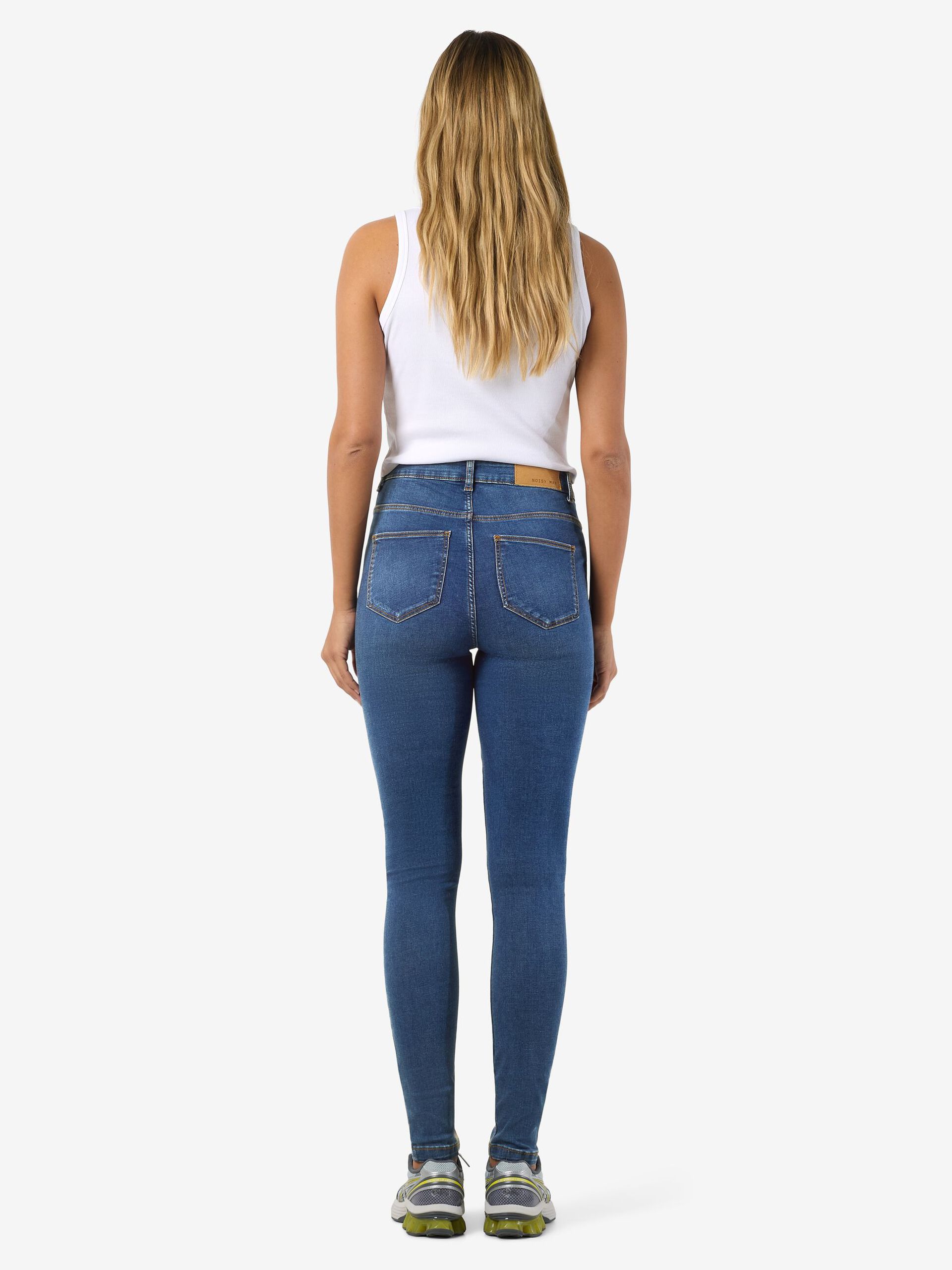 Carousel image - NMCALLIE SKINNY FIT-JEANS, Medium Blue Denim | 4