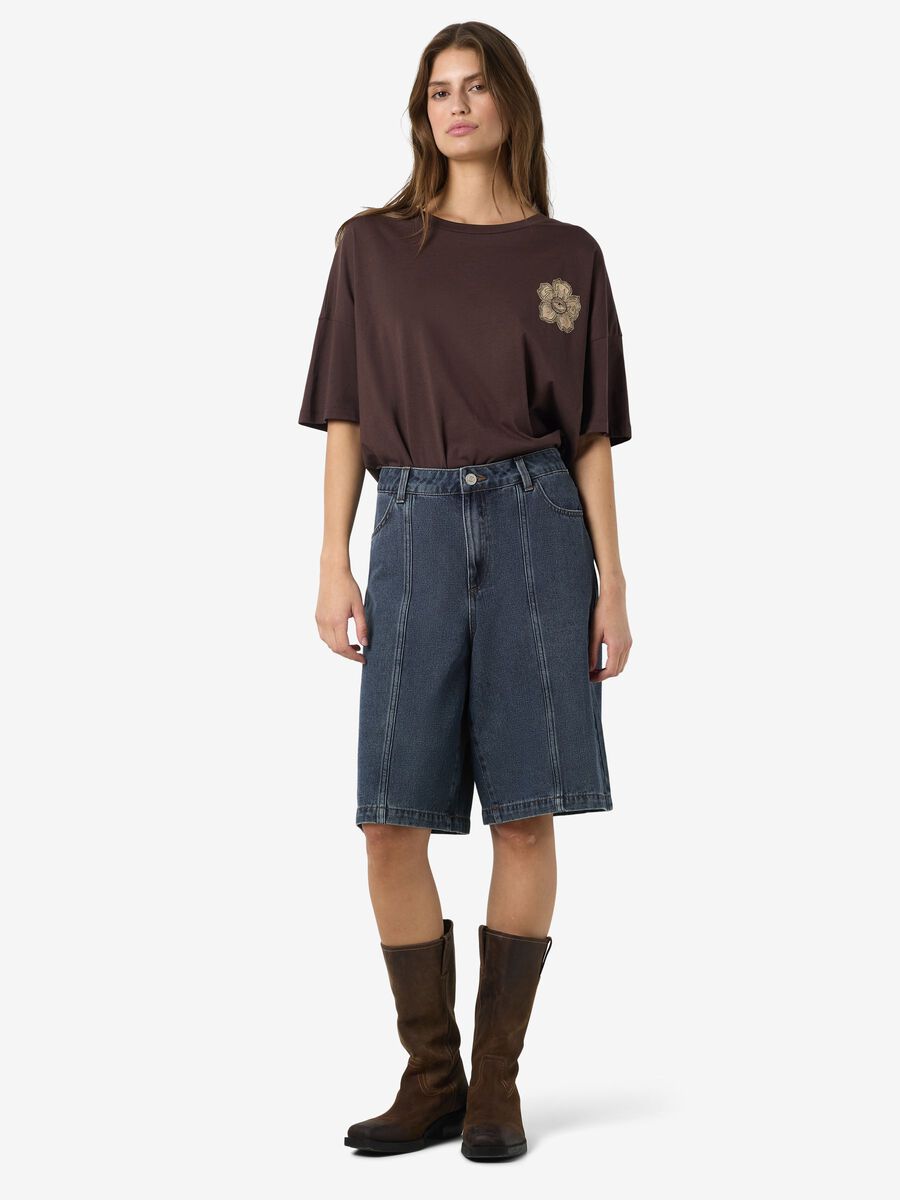 Carousel image - NMKENJA BERMUDA SHORTS, Medium Blue Denim | 4