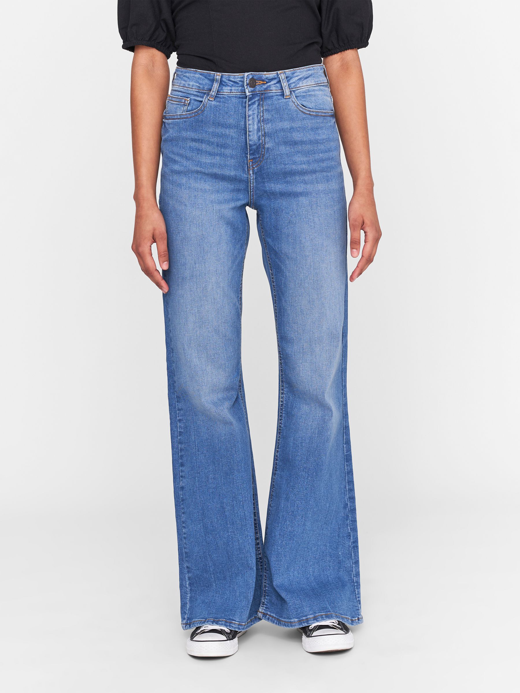 Nmnat high waist flared jeans | Noisy May
