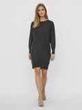 Noisy May KNITTED MINI DRESS, Dark Grey Melange, highres - 27012451_DarkGreyMelange_003.jpg