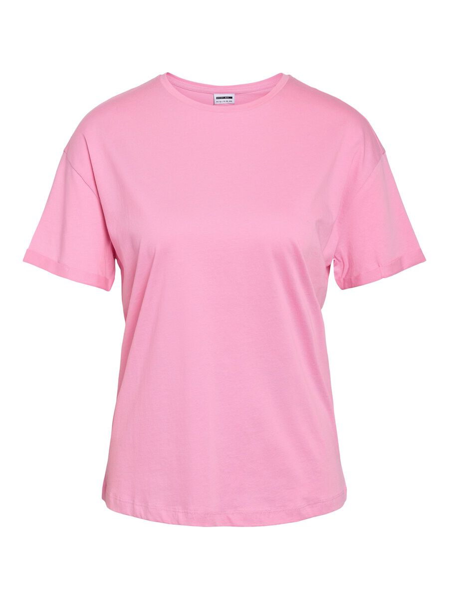 Carousel image - O-HALS T-SKJORTE, Begonia Pink | 1