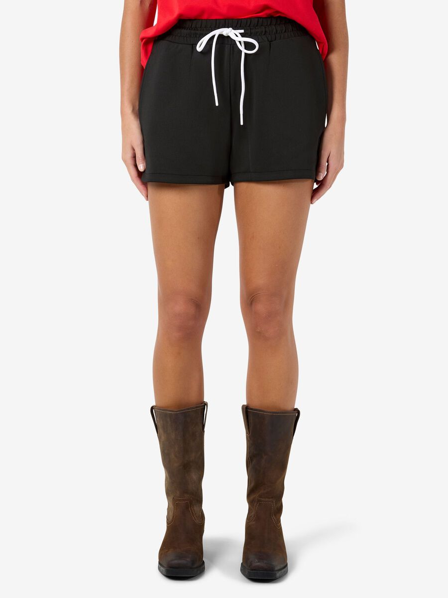 Product tile image - NMRIBBON SHORT, Black | 27036429_Black_1234716