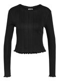 Noisy May LANGE MOUWEN BABYLOCK TOP, Black, highres - 27022037_Black_001.jpg