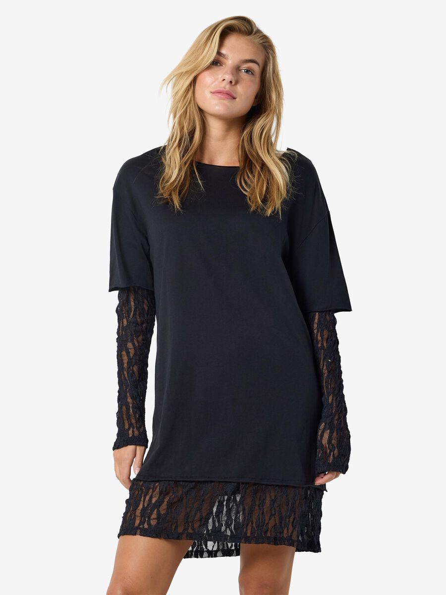 Noisy May NMJACKIE MINI DRESS, Black, highres - 27035418_Black_003.jpg