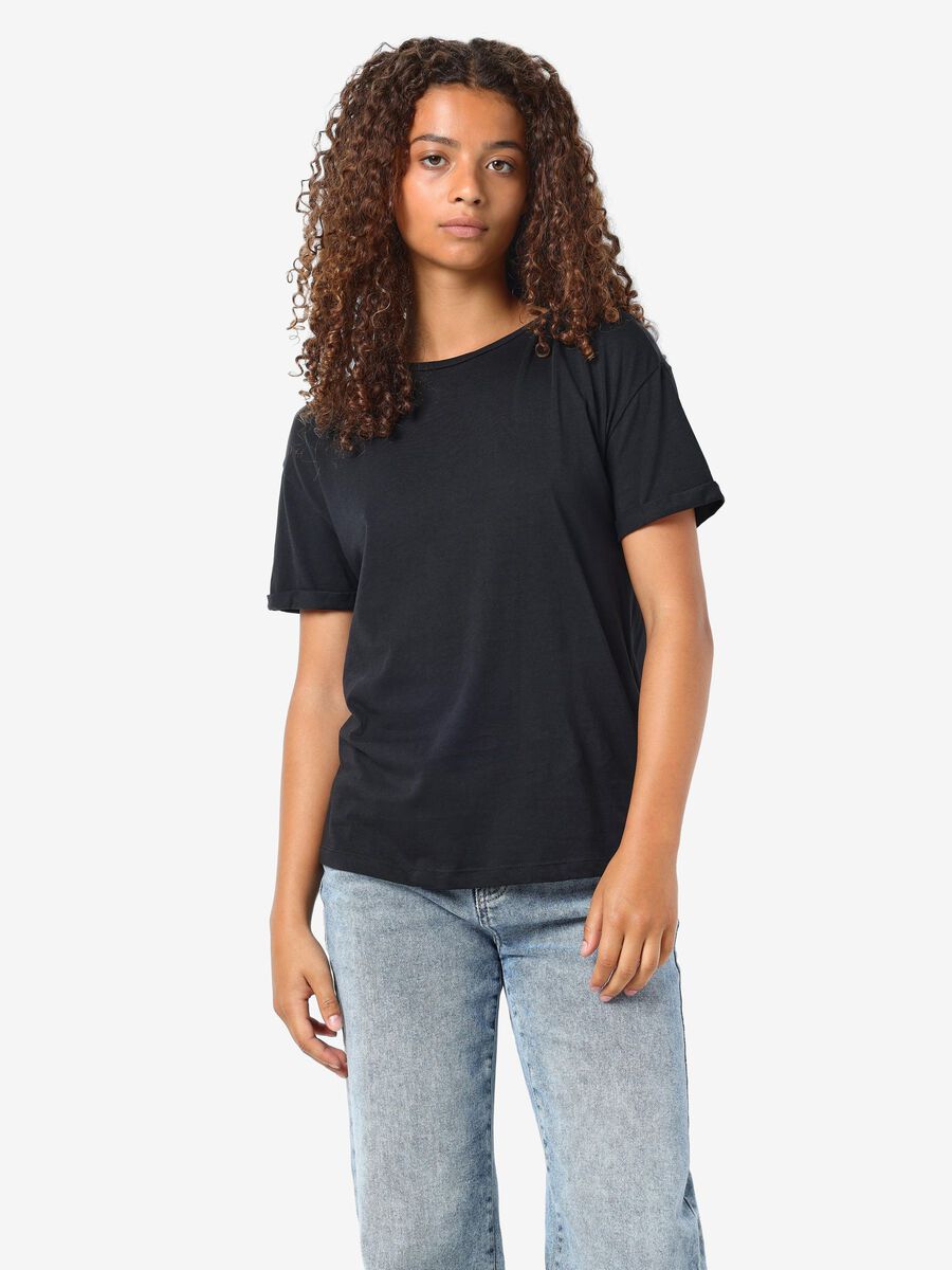 Noisy May RUNDHALSAUSSCHNITT T-SHIRT, Black, highres - 27010978_Black_003.jpg