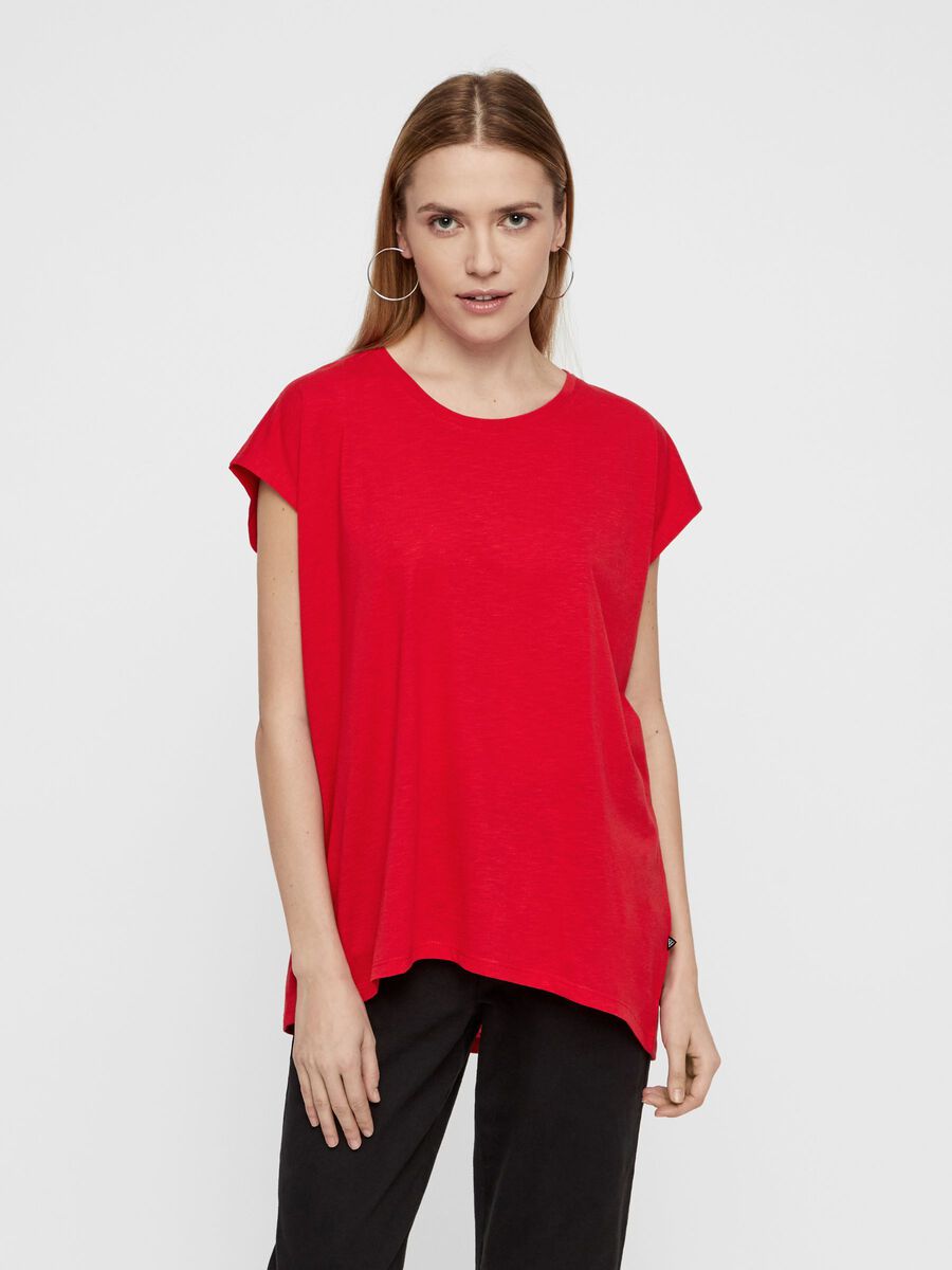 Noisy May OVERSIZE T-SHIRT, Chinese Red, highres - 27002574_ChineseRed_003.jpg