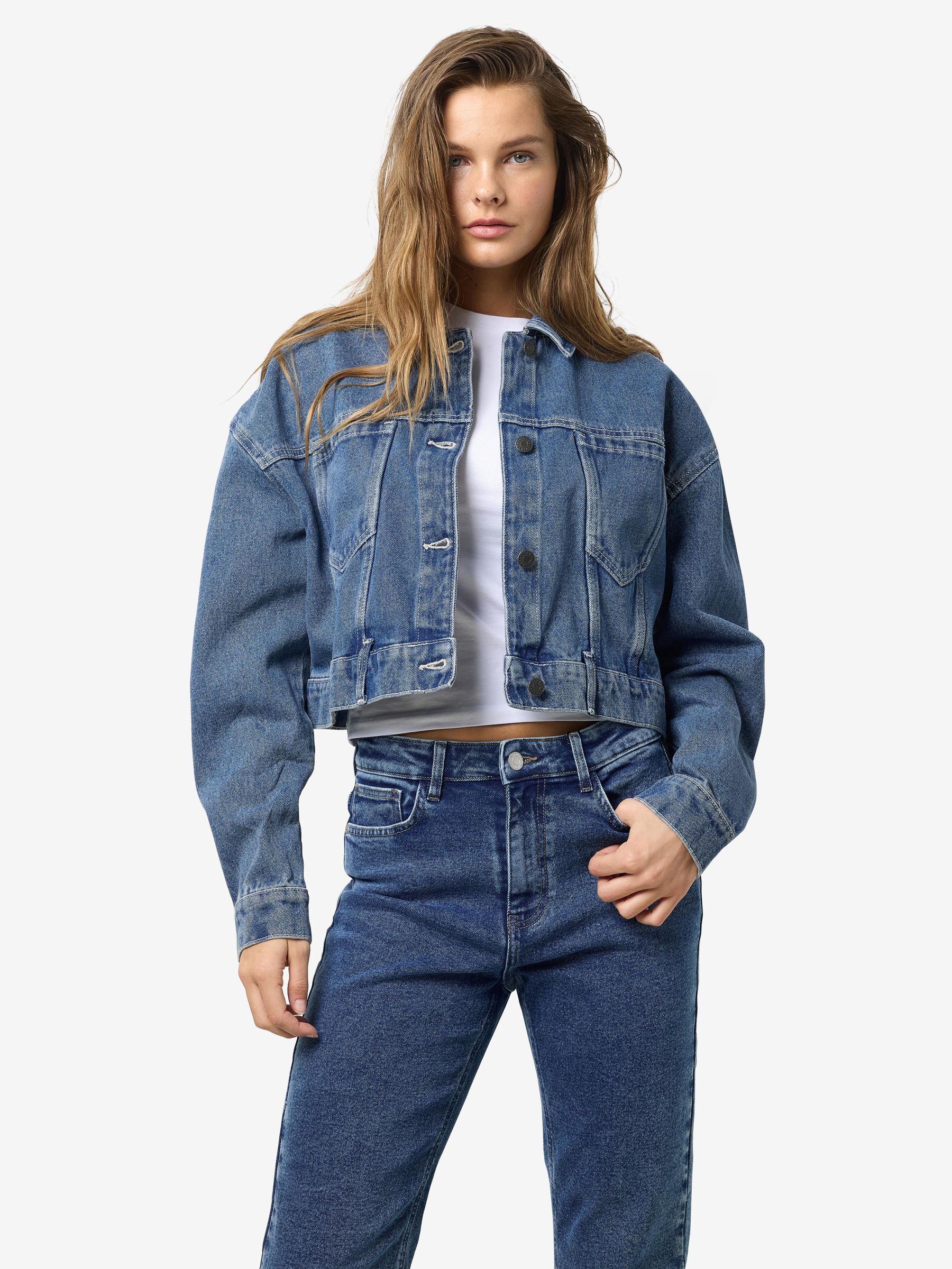 Noisy may oversized denim jacket cheap