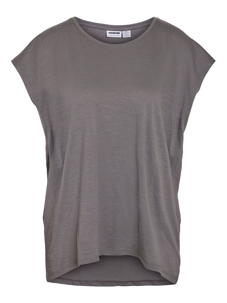 Carousel image - OVERSIZED T-SKJORTE, Charcoal Gray | 1