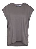 Product image thumbnail - OVERSIZED T-SKJORTE, Charcoal Gray | 1
