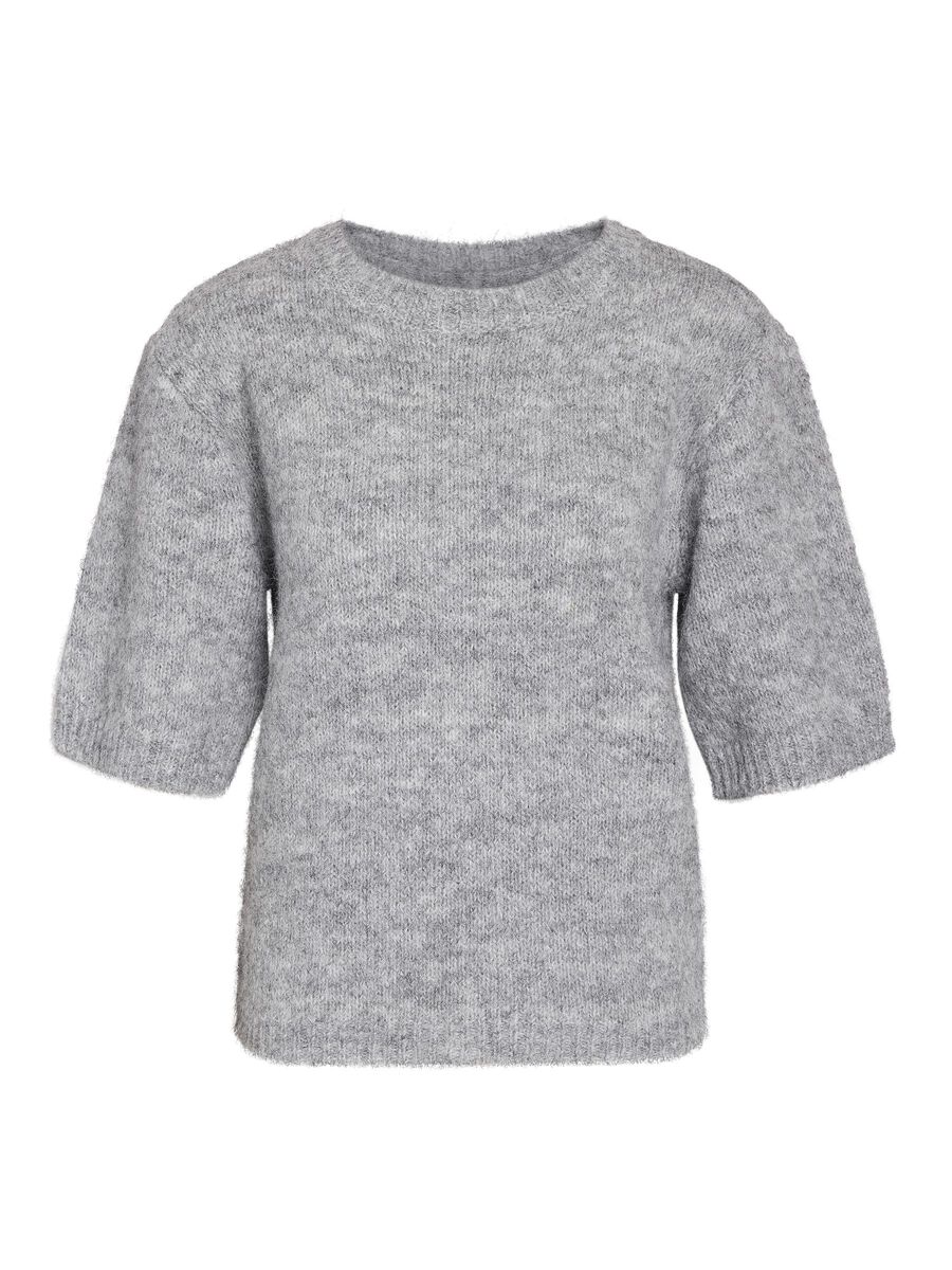Carousel image - NMSUTTON STRICKTEIL, Light Grey Melange | 1