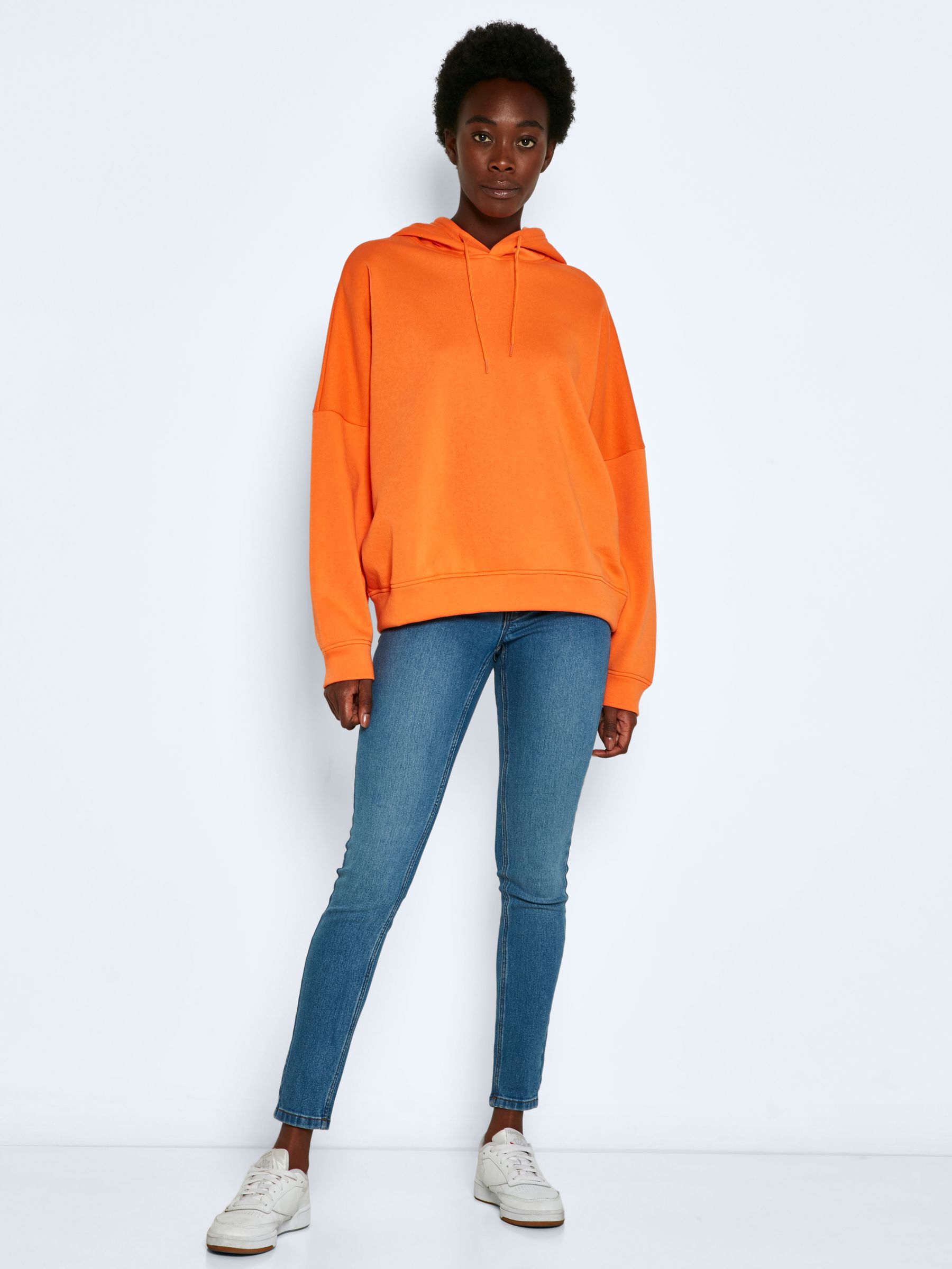 Oversized orange sweatshirt hot sale