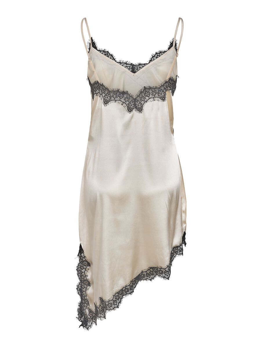 Carousel image - SATIN SLIP DRESS, Birch | 2