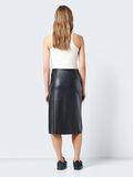 Noisy May KUNSTLEER MIDDELLANGE ROK, Black, highres - 27028386_Black_005.jpg