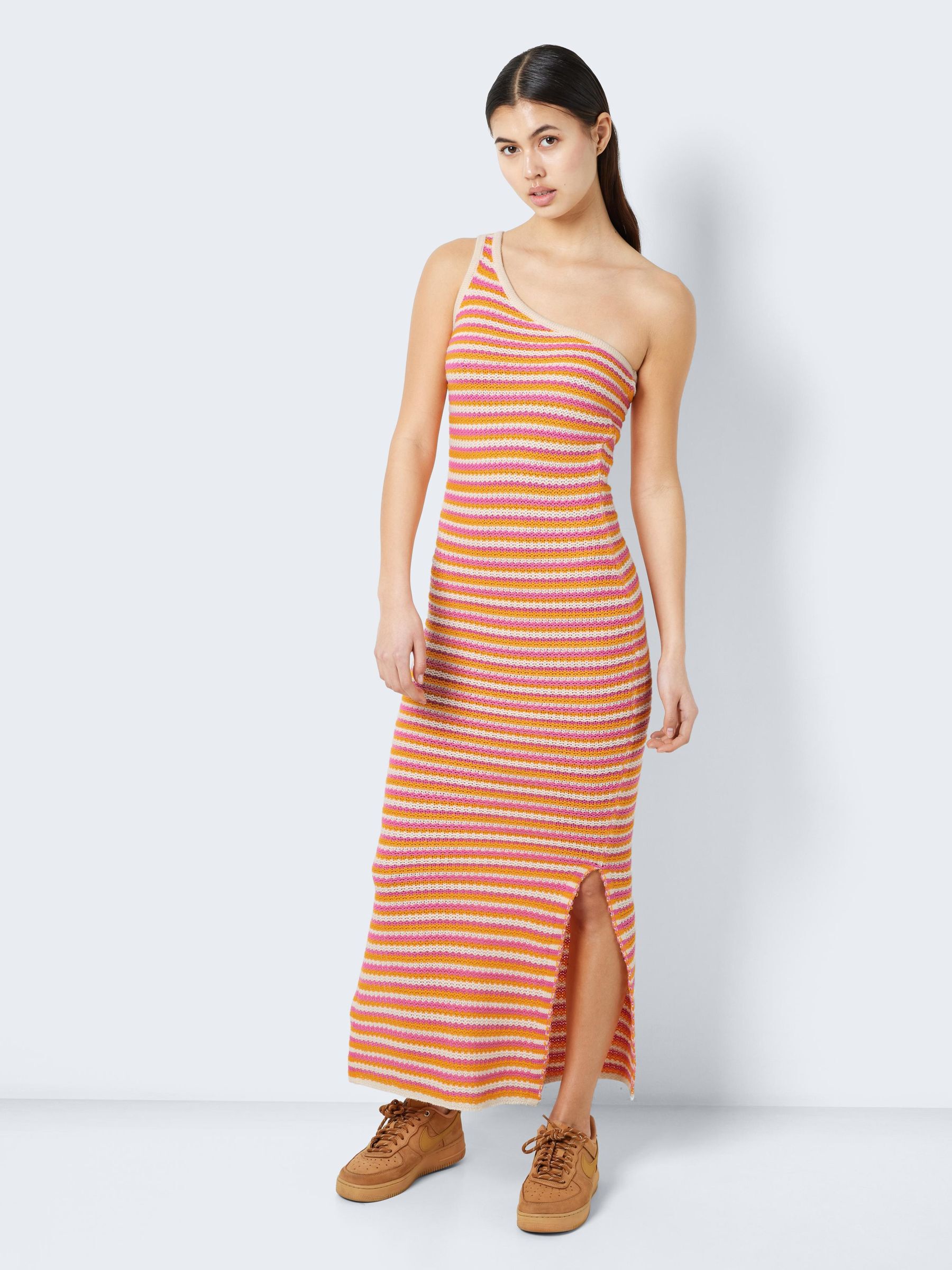 Knitted one shoulder dress discount