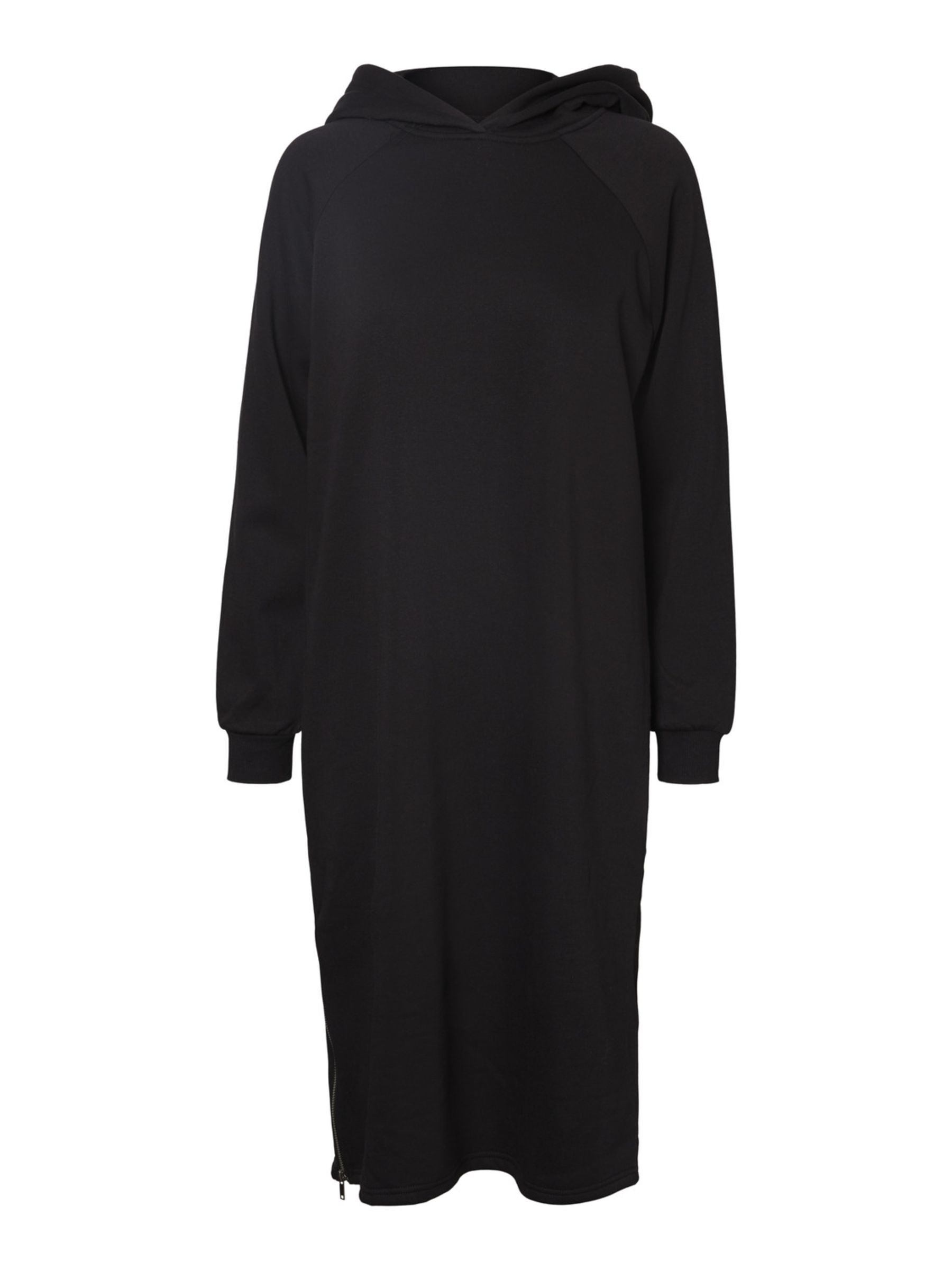 SWEAT MIDI DRESS Black NOISY MAY