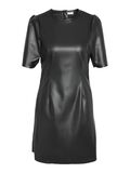 Noisy May COATED MINI DRESS, Black, highres - 27012545_Black_001.jpg