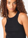 Noisy May RIBBED TANK TOP, Black, highres - 27020871_Black_006.jpg