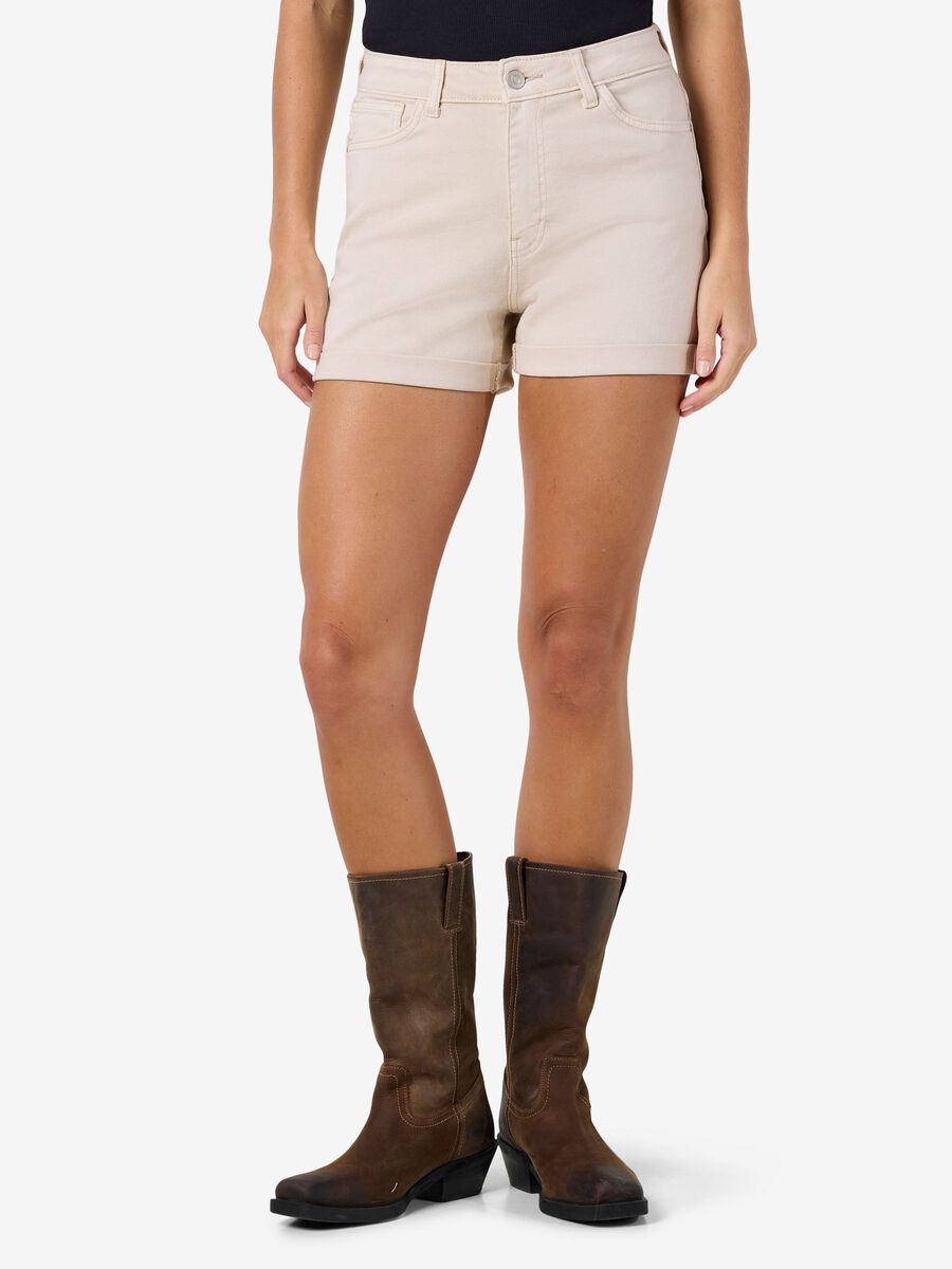 Carousel image - NMMONI JEANSSHORTS, Pumice Stone | 1