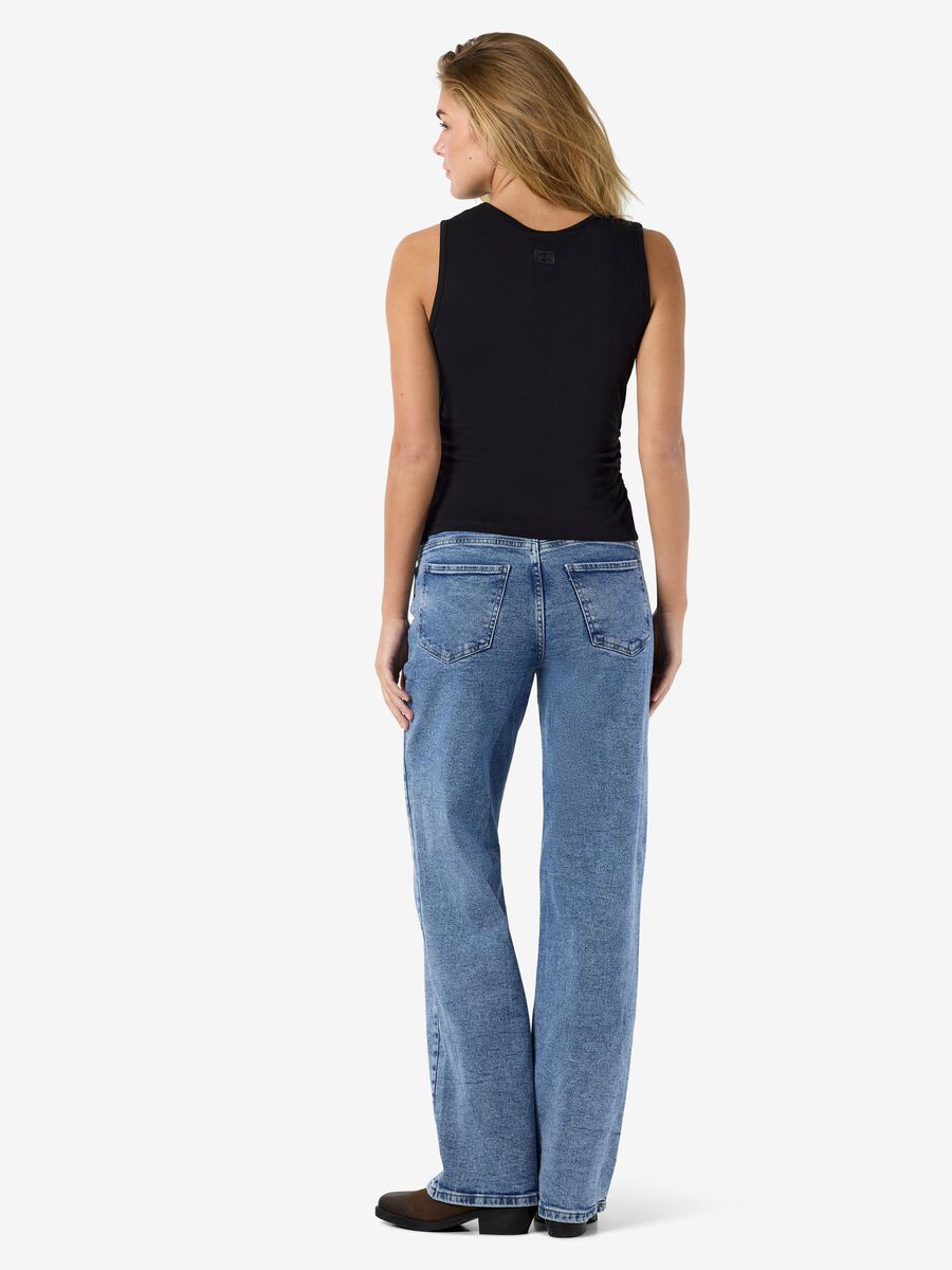 Carousel image - NMMOLLY &Auml;RML&Ouml;S TOPP, Black | 3