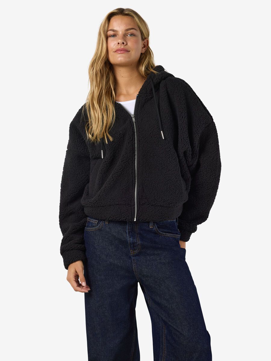 Carousel image - LEOPARDTRYCK JACKA, Black | 1