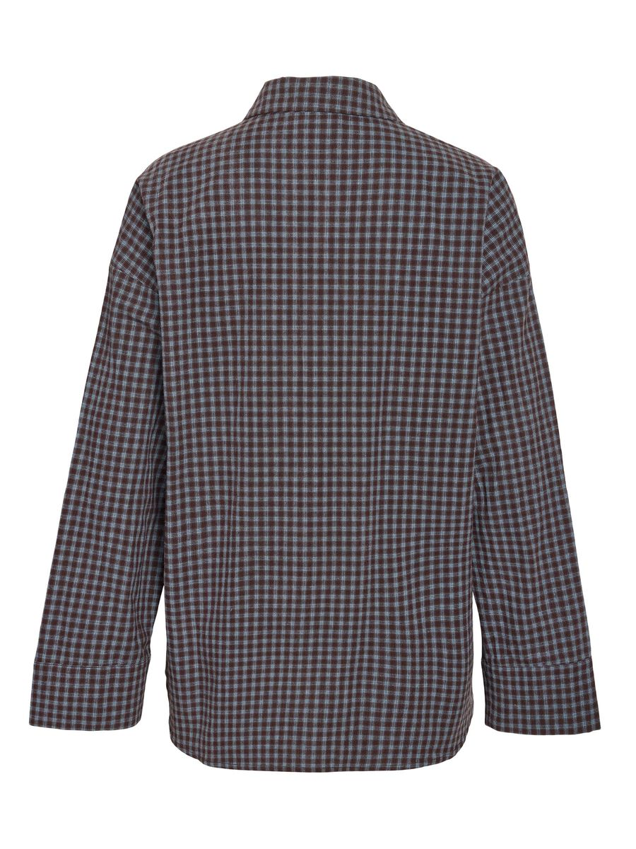 Carousel image - NMHAILEY OVERHEMD, Chocolate Brown | 7