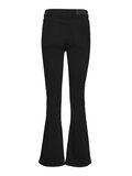 Noisy May NMSALLIE HIGH WAIST FLARED JEANS, Black, highres - 27017554_Black_002.jpg