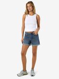 Product image thumbnail - REGULAR WAIST DENIM SHORT, Medium Blue Denim | 7