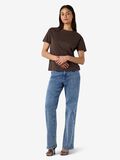 Product image thumbnail - O-NECK T-SHIRT, Chocolate Brown | 4