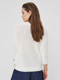 Noisy May 3/4 SLEEVED KNITTED PULLOVER, Snow White, highres - 27001081_SnowWhite_004.jpg