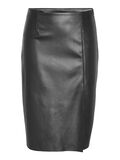 Noisy May KUNSTLEER MIDDELLANGE ROK, Black, highres - 27028386_Black_001.jpg