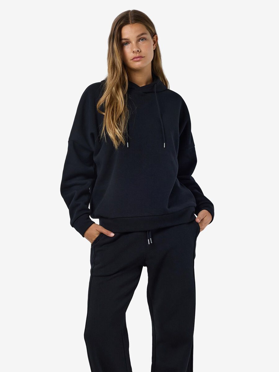 Noisy May OVERSIZED  HOODIE, Black, highres - 27023503_Black_007.jpg