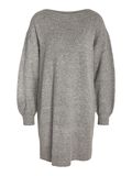 Noisy May SHORT KNITTED DRESS, Medium Grey Melange, highres - 27026900_MediumGreyMelange_001.jpg