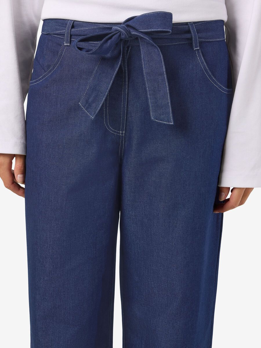 Carousel image - NMSERENE WIDE LEG JEANS, Medium Blue Denim | 5