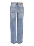 Noisy May NMYOLANDA NORMAALIVYÖTÄRÖISET LEVEÄLAHKEISET FARKUT, Light Blue Denim, highres - 27025064_LightBlueDenim_002.jpg