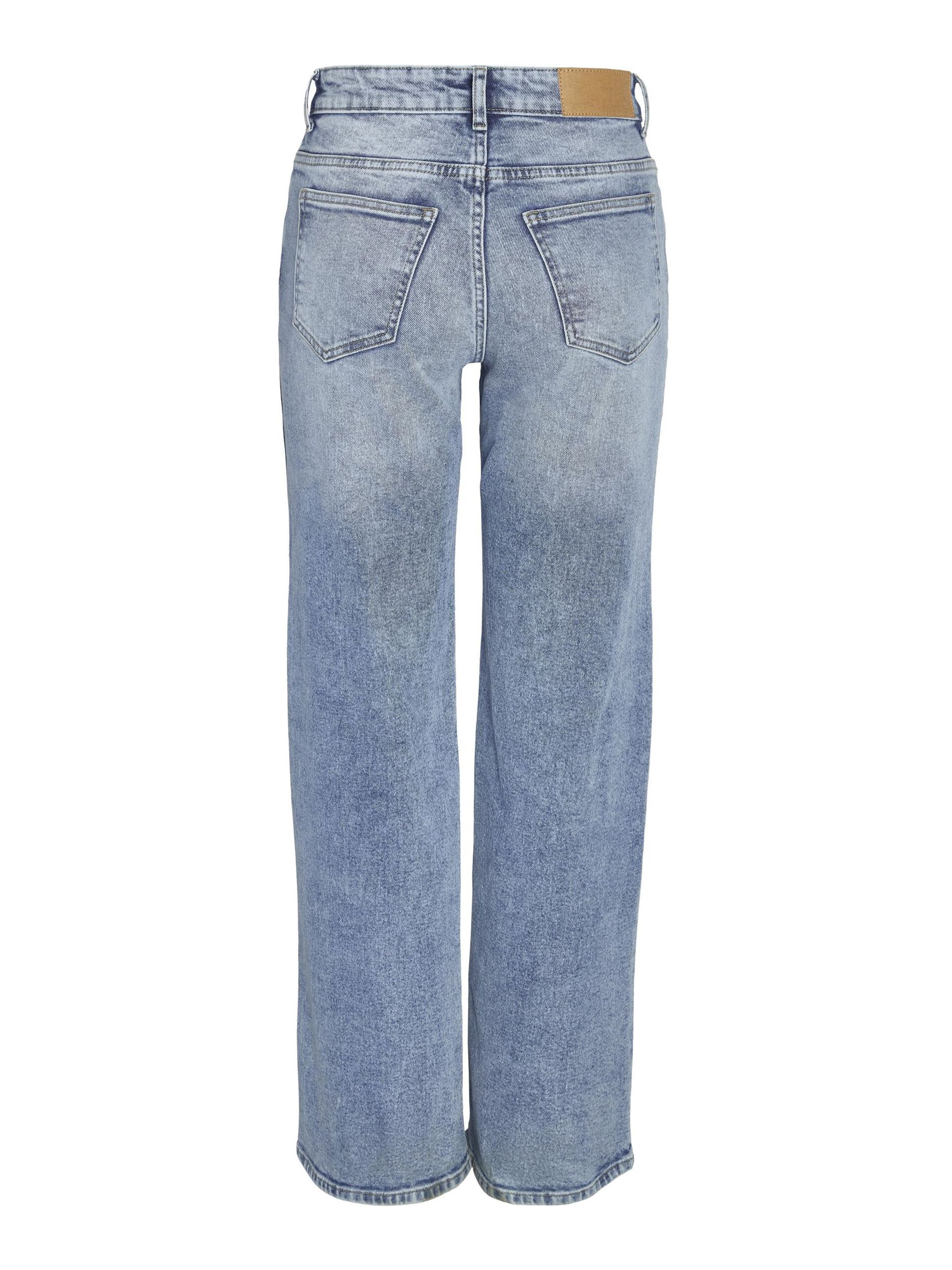 Carousel image - NMYOLANDA STRAIGHT FIT JEANS, Light Blue Denim | 7