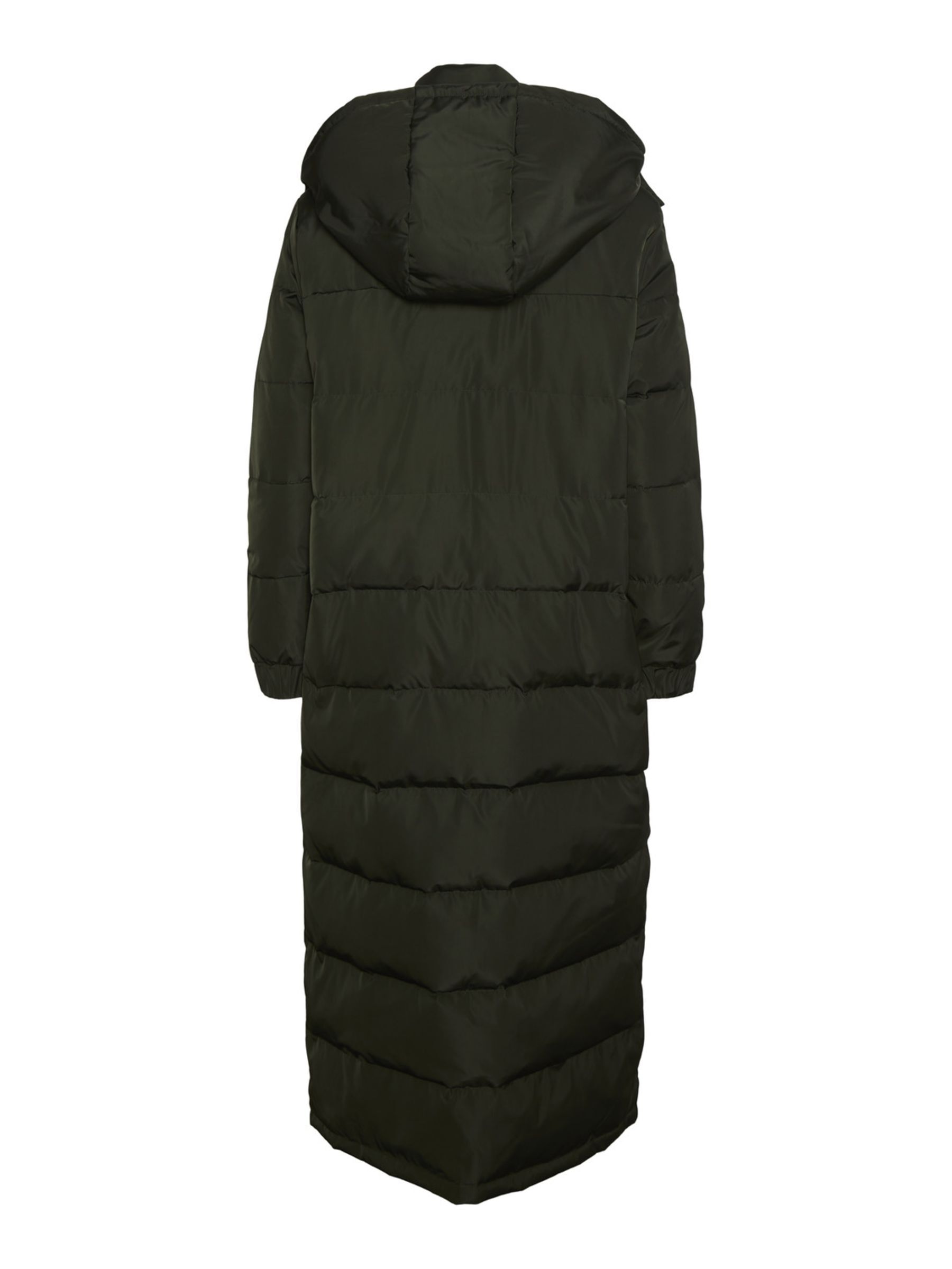 LONG PUFFER JACKET Green NOISY MAY
