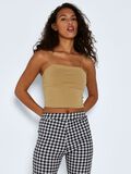 Noisy May CROPPED SLEEVELESS TOP, Khaki, highres - 27021940_Khaki_003.jpg