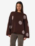 Product image thumbnail - NMSUTTON JUMPER, French Roast | 1