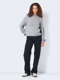 Noisy May HIGH NECK KNITTED PULLOVER, Monument, highres - 27022274_Monument_004.jpg