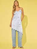 Product image thumbnail - SATIN SLIP DRESS, Cerulean | 8