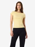 Product image thumbnail - NMMAYA T-PAITA, French Vanilla | 1